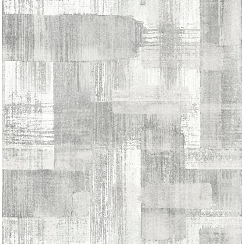 2889-25227 Trosa Grey Brushstroke Wallpaper