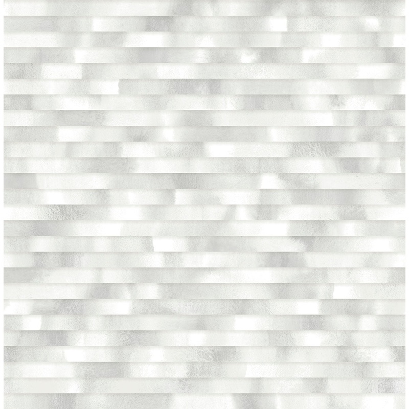 2889-25231 Kalmar Grey Hazy Stripe Wallpaper