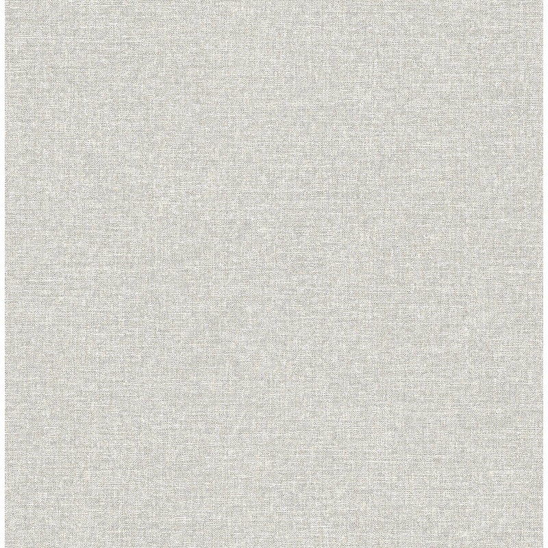 2889-25239 Asa Grey Linen Texture Wallpaper