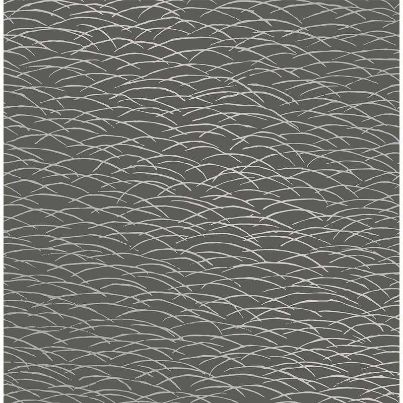 2889-25245 Hono Taupe Abstract Wave Wallpaper