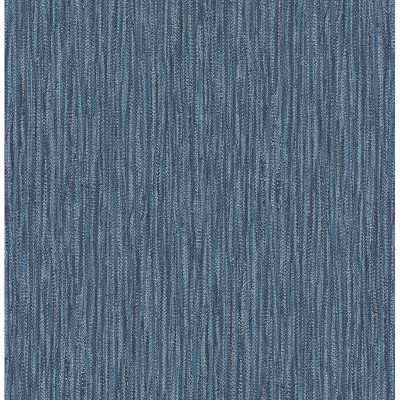 2901-25423 Raffia Thames Blue Faux Grasscloth Wallpaper