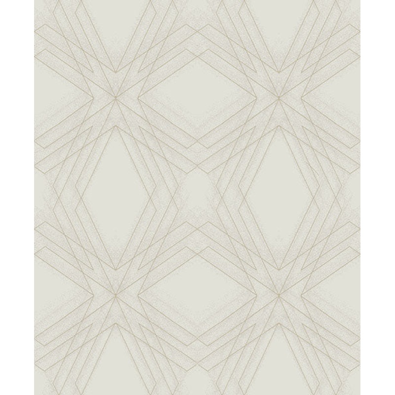 2908-87108 Relativity Grey Geometric Wallpaper