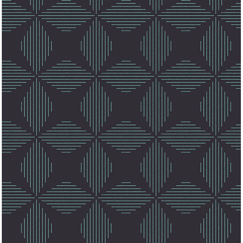 2902-25508 Telestar Navy Geometric Wallpaper