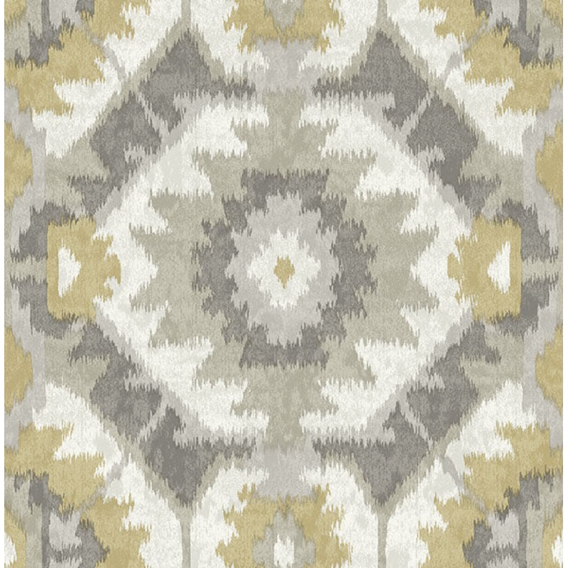 2902-25549 Kazac Grey Shibori Wallpaper