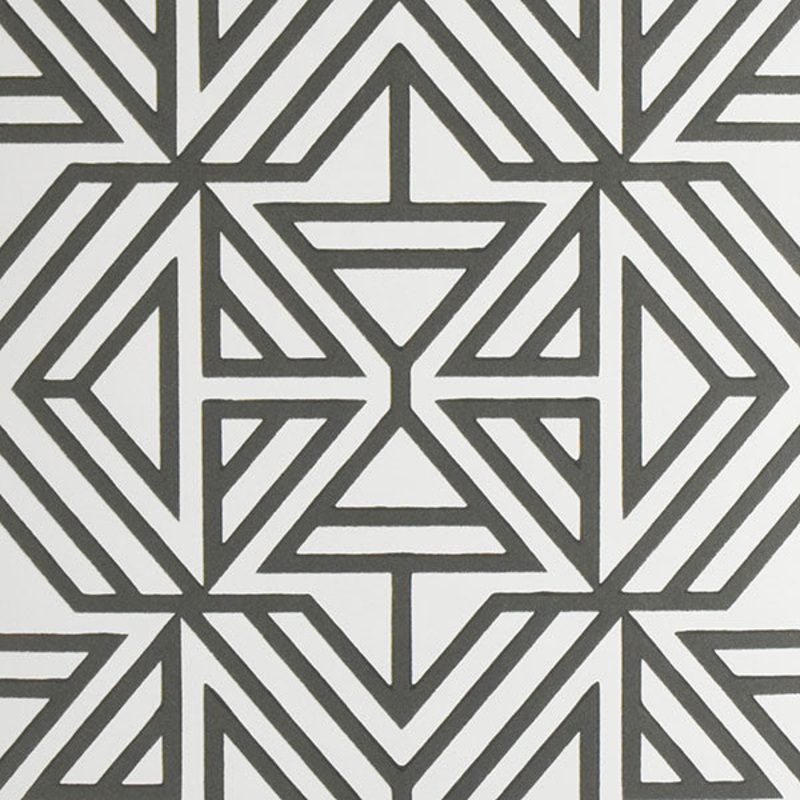 2902-87331 Helios Taupe Geometric Wallpaper