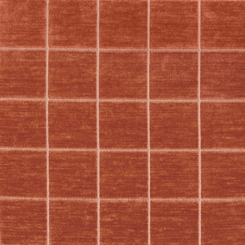 Block Terracotta Regal Fabric