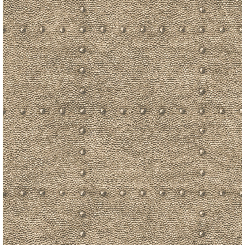 2922-24012 Goldberg Brown Hammered Metal Wallpaper