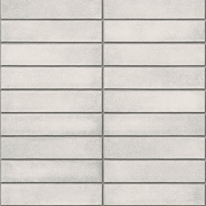 2922-25374 Perkins Light Grey Modern Brick Wallpaper