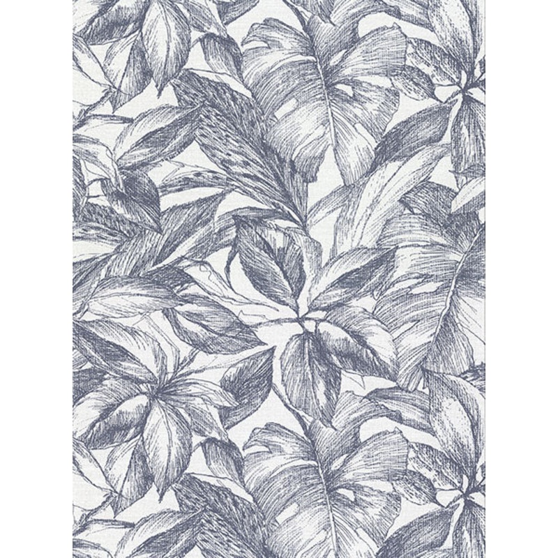 2910-2741 Simone Denim Tropical Wallpaper