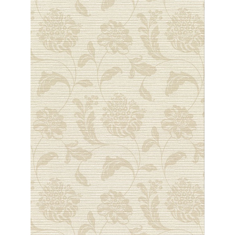 2910-2753 Holiday Beige Jacobean Wallpaper