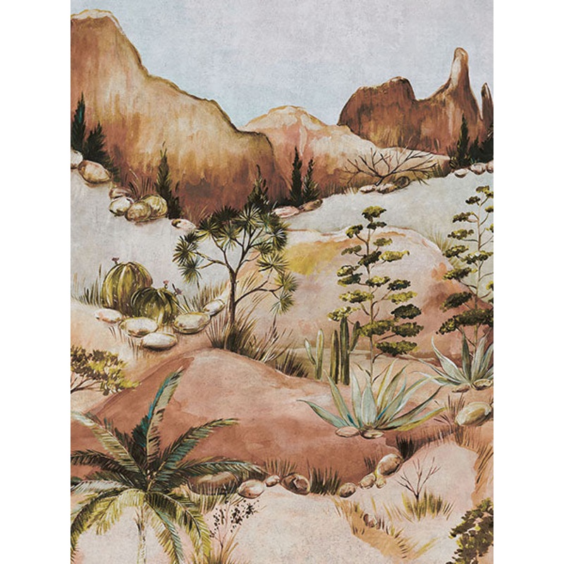 391565 Scenic Savanna Earth Wall Mural