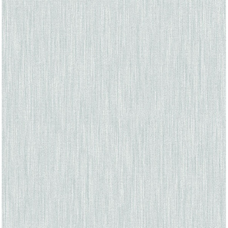 2903-25287 Chenille Light Blue Faux Linen Wallpaper