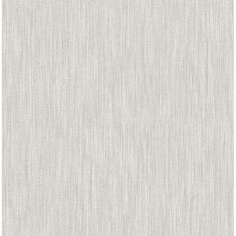 2903-25288 Chenille Light Grey Faux Linen Wallpaper