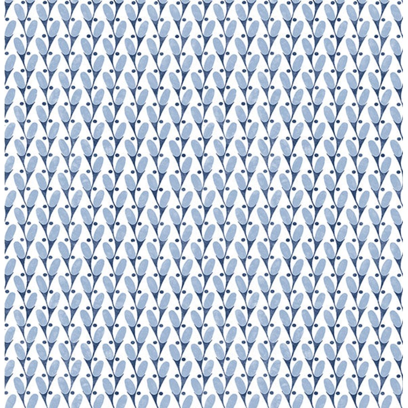 2903-25814 Landon Blue Abstract Geometric Wallpaper