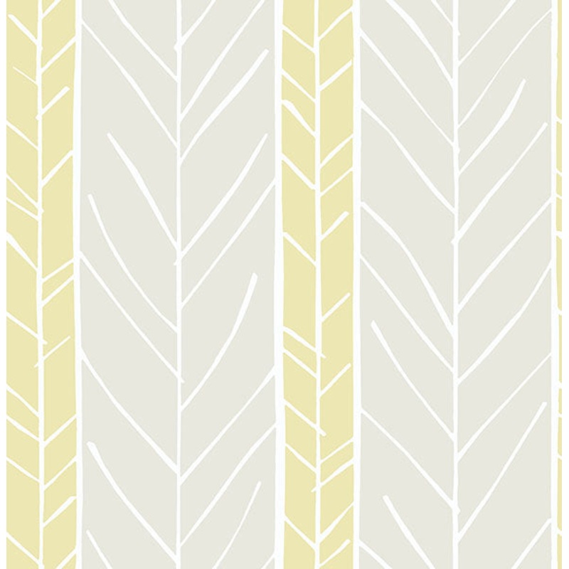 2903-25818 Lottie Yellow Stripe Wallpaper