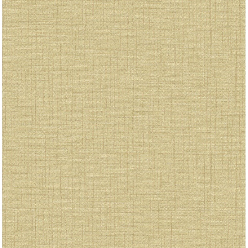 2903-25871 Jocelyn Yellow Faux Linen Wallpaper