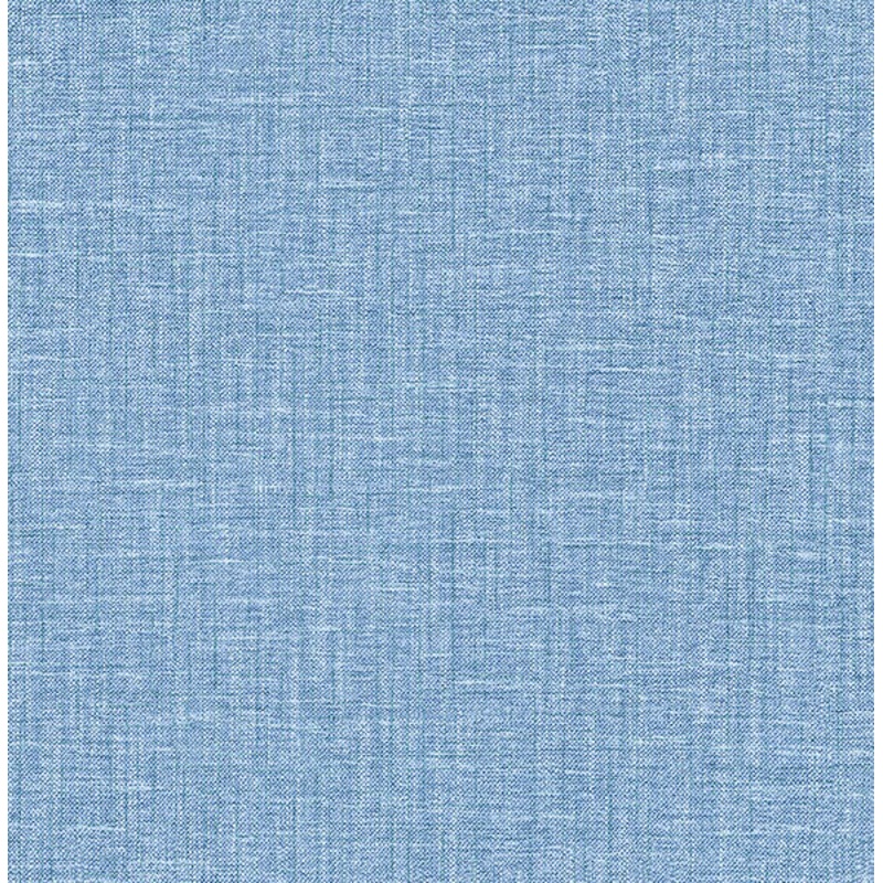 2903-25873 Jocelyn Blue Faux Linen Wallpaper