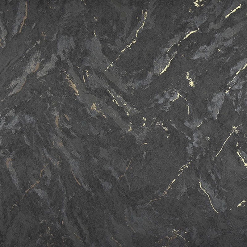 2927-00105 Titania Black Marble Texture Wallpaper