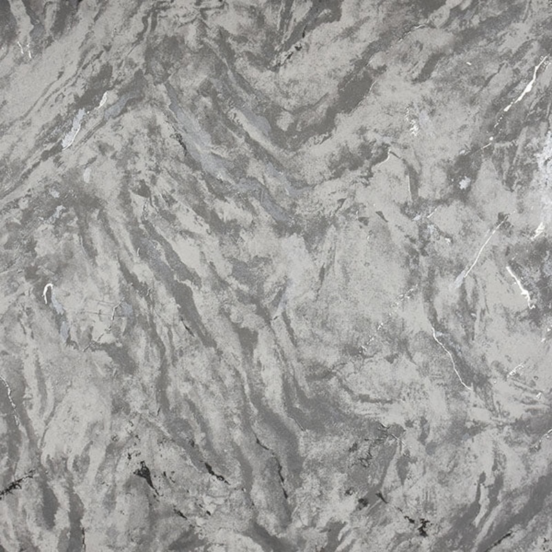2927-00107 Titania Pewter Marble Texture Wallpaper