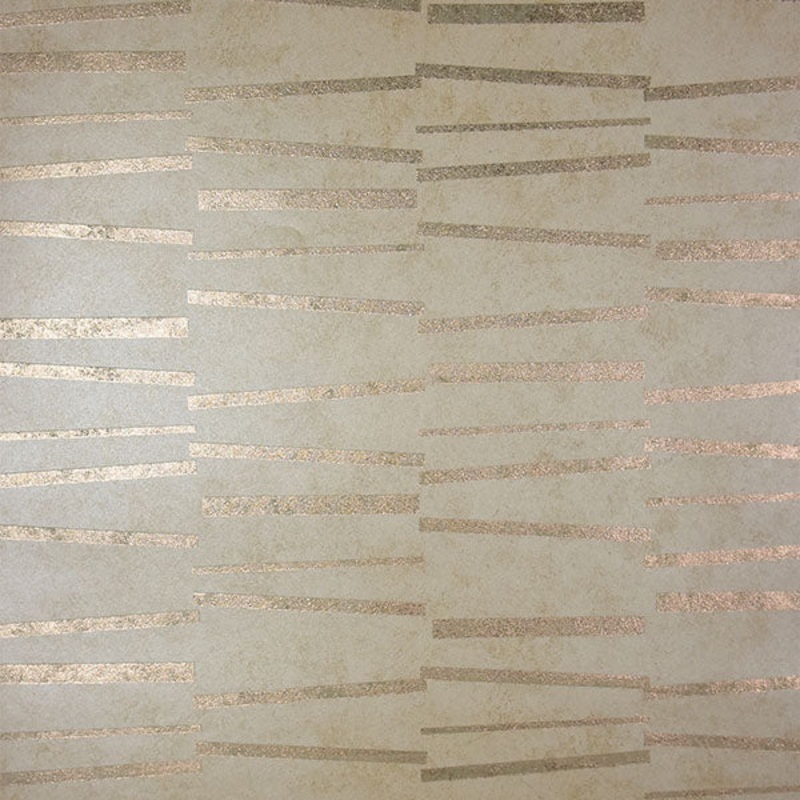 2927-10601 Luminescence Gold Abstract Stripe Wallpaper