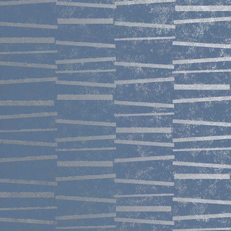 2927-10604 Luminescence Blue Abstract Stripe Wallpaper