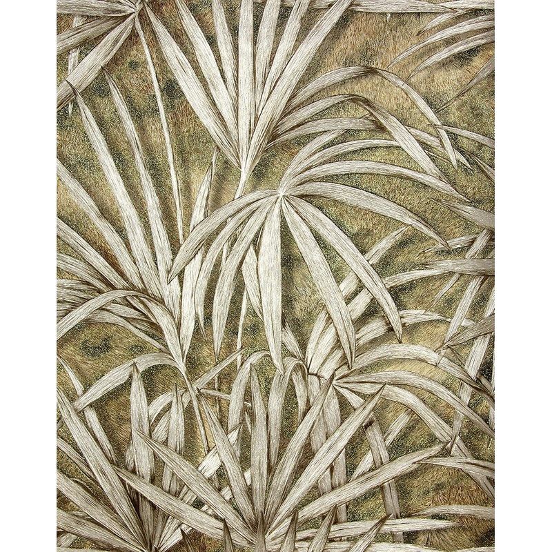 2871-88750 Veneto Brown Palm Tree Wallpaper