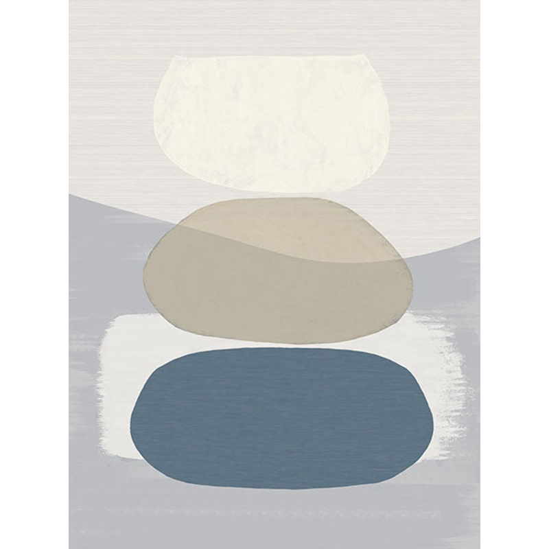 395892 Blue Balancing Rocks Wall Mural