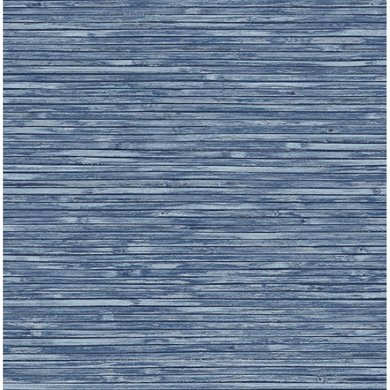 2927-81302 Bellport Denim Wooden Slat Wallpaper