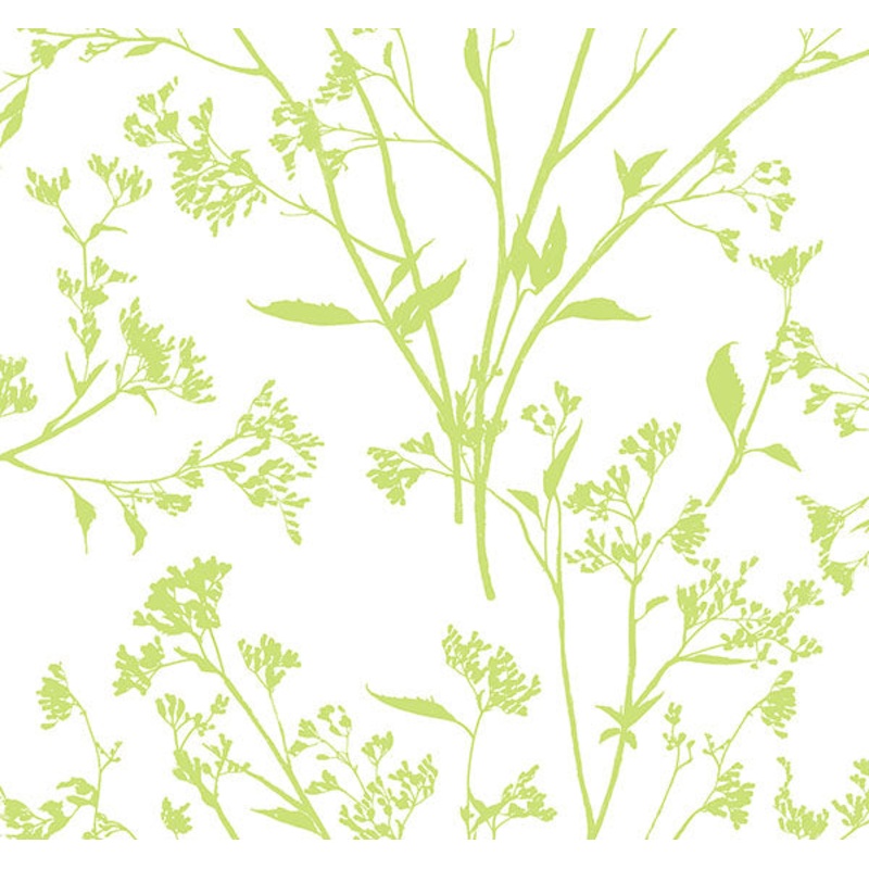 2927-80704 Southport Chartreuse Delicate Branches Wallpaper