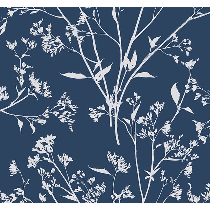2927-80712 Southport Navy Delicate Branches Wallpaper
