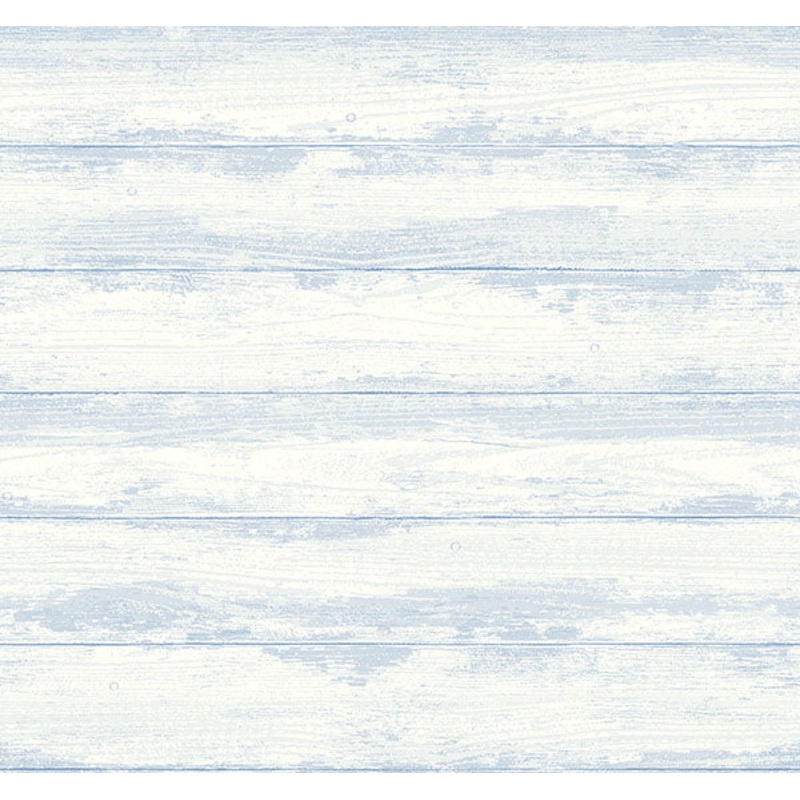 2927-81402 Truro Light Blue Weathered Shiplap Wallpaper