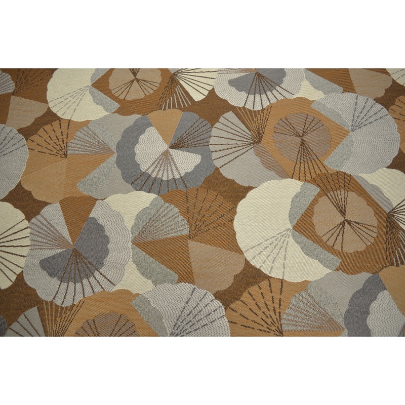 Bouquet Brown/Gray KB Textiles Fabric