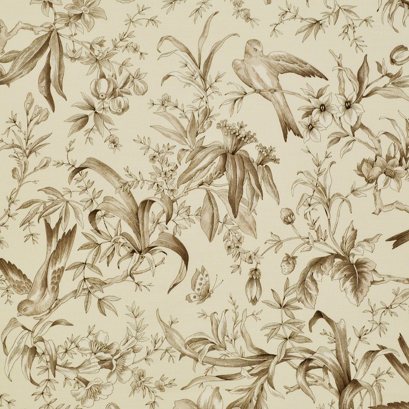 Audubon Toile Parchment P/Kaufmann Fabric