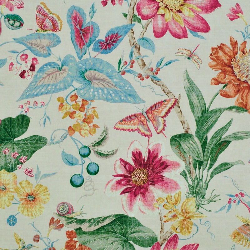 Tropical Pavilion Passion Fruit P/Kaufmann Fabric