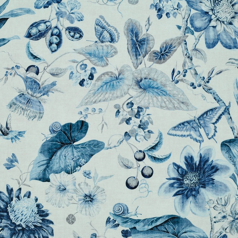 Tropical Pavilion Porcelain P/Kaufmann Fabric