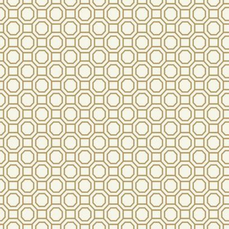 GS6233 Georgian Geo Golden Tan Wallpaper