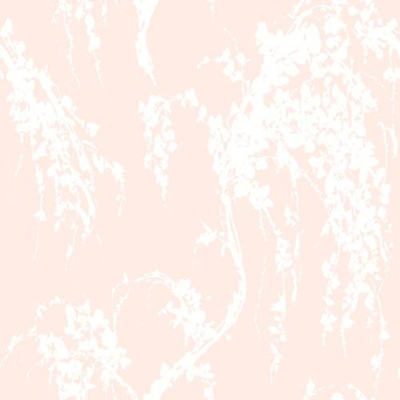 LK8306 Pink White Willow Tree York Wallpaper