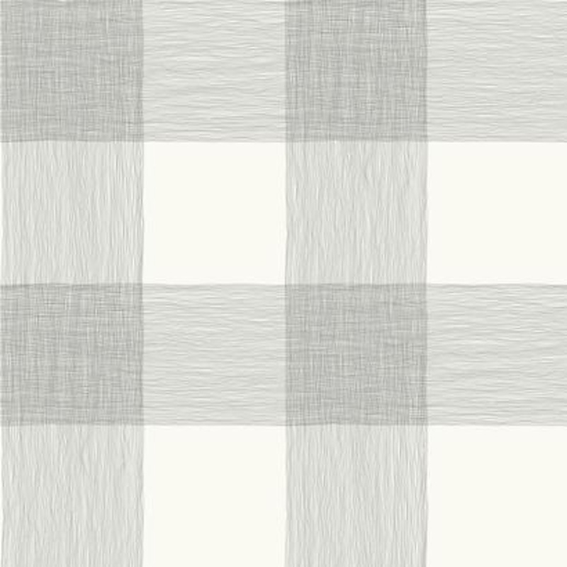 ME1520 Common Threads Black White Buffalo Check Magnolia Home Wallpaper