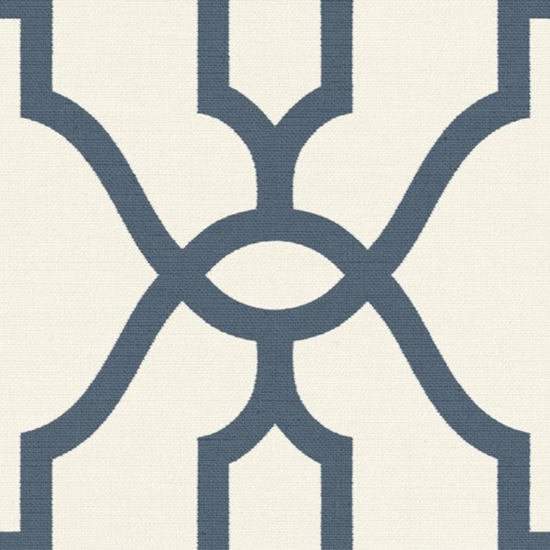 ME1552 Federal Blue Woven Trellis Joanna Gaines Magnolia Home Wallpaper