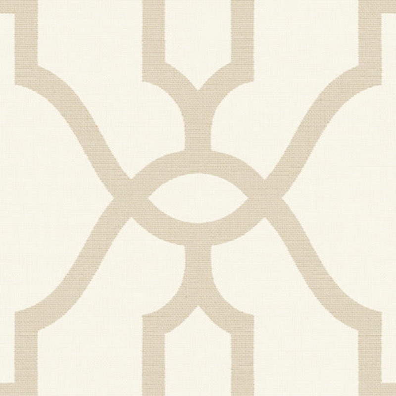 ME1554 Beige Woven Trellis Magnolia Home Wallpaper