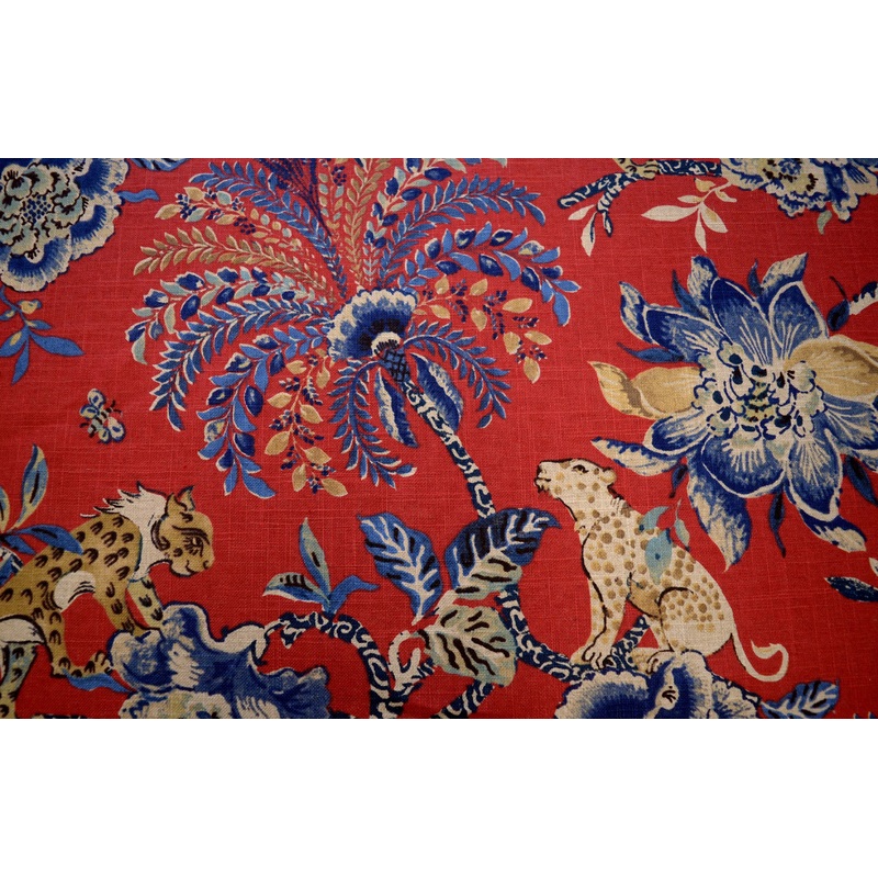 Braganza Poppy Waverly Fabric