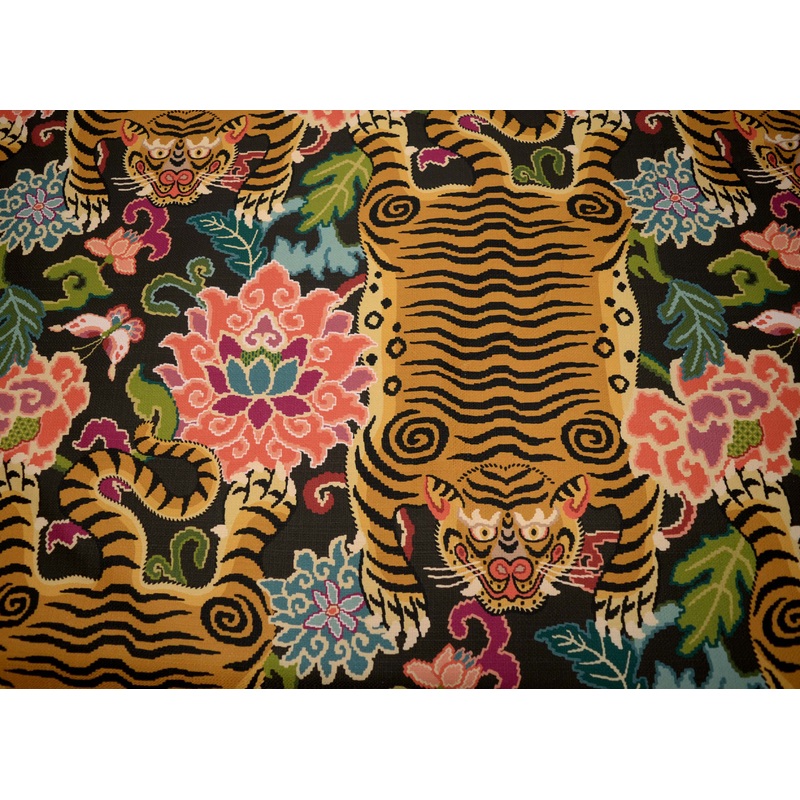 Tiger Eye Slate P Kaufmann Fabric