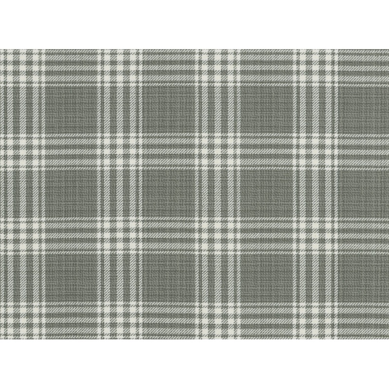 Barnegat Plaid Pearl Grey Covington Fabric